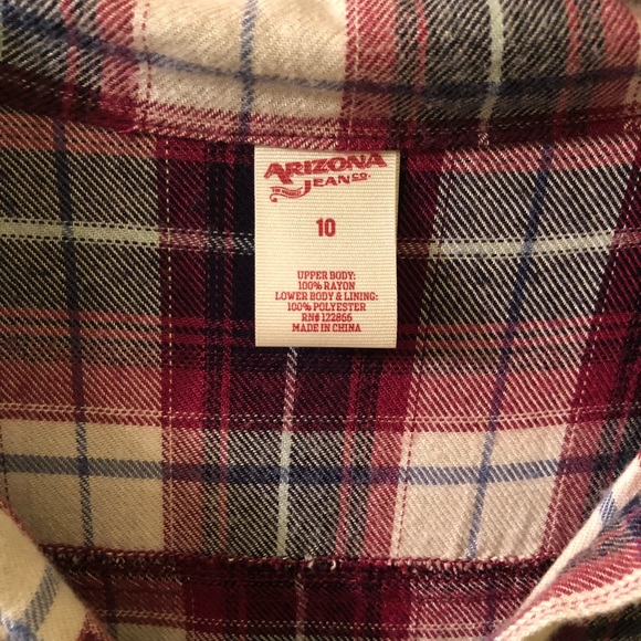 Adorable Girls size 10 Burgundy Plaid Tulle Dress - Picture 4 of 6